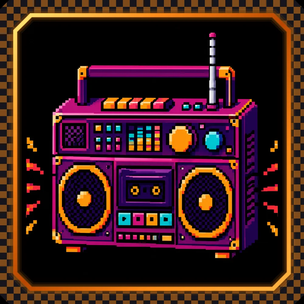 8-Bit Boombox